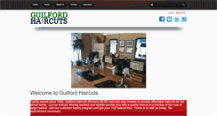 Desktop Screenshot of guilfordhaircuts.com